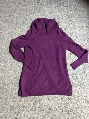Talbots Pure Cashmere purple Sweater